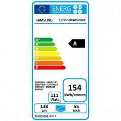 Billige tv\'er - Samsung 55-tommer UHD 4K Smart-TV