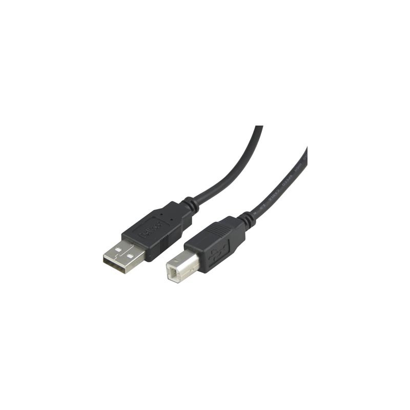Skrivarkabel USB USB-kabel til printere - USB-A 2.0 till USB-B printer kabel 2M