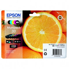 Blækpatron EPSON 33 - sort og farve