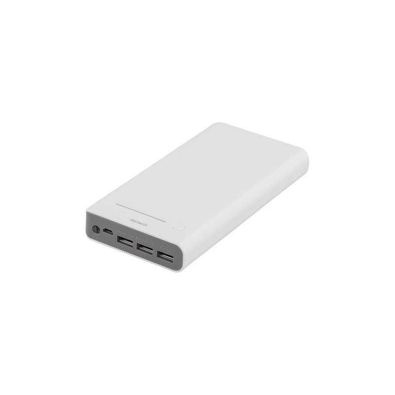 Portable batterier - Powerbank 16000mAh Deltaco