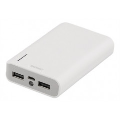 Portable batterier - Powerbank 6000mAh Deltaco