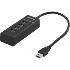 USB 3.1-hub med 4 porte