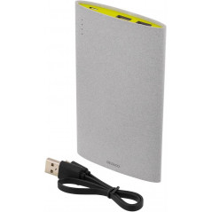 PowerBank batteri på 6000mAh, 2.1A