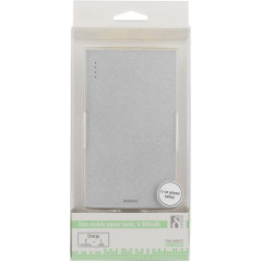 Portable batterier - PowerBank batteri på 6000mAh, 2.1A