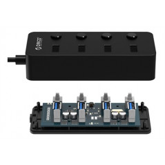 USB 3.0-hubb med 4 portar Orico
