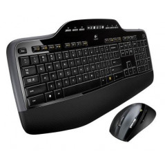 Logitech trådløst tastatur og mus