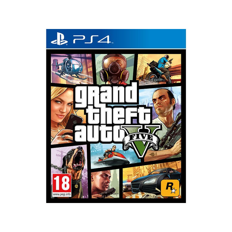 Spil & minispil - Grand Theft Auto V till Playstation 4
