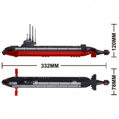 LEGO - Klossar Krigsubåd B0391