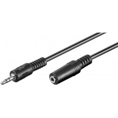 Forlængelse af lydkabel AUX 3,5 mm 3-polet