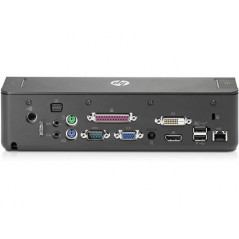 Dockingstation til computer - Dockningsstation 120W till HP 2170p, 8470p, 640/650 G1 mfl (brugt)