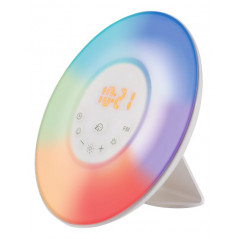 Radio og stereoanlæg - Vækkeur med wake-up light og FM-radio
