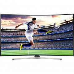 Billige tv\'er - Samsung 55-tums Curved UHD 4K Smart-TV (Tilbud)