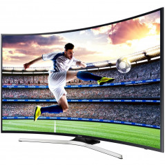 Billige tv\'er - Samsung 55-tums Curved UHD 4K Smart-TV (Tilbud)