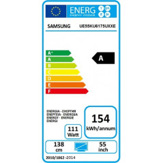 Billige tv\'er - Samsung 55-tums Curved UHD 4K Smart-TV (Tilbud)