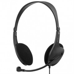 Deltaco headset 2 x 3,5 mm