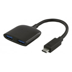 USB-C-hub med 2 USB 3.1-porte