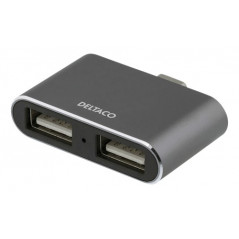 USB-C-hub med 2 USB 2.0-porte