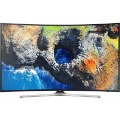 Billige tv\'er - Samsung 55-tums Curved UHD 4K Smart-TV