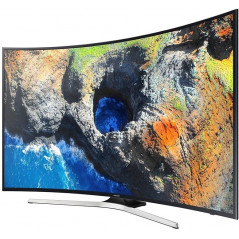 Billige tv\'er - Samsung 55-tums Curved UHD 4K Smart-TV