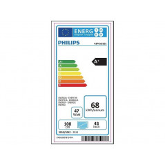 Billige tv\'er - Philips 43-tums Smart 4K-TV