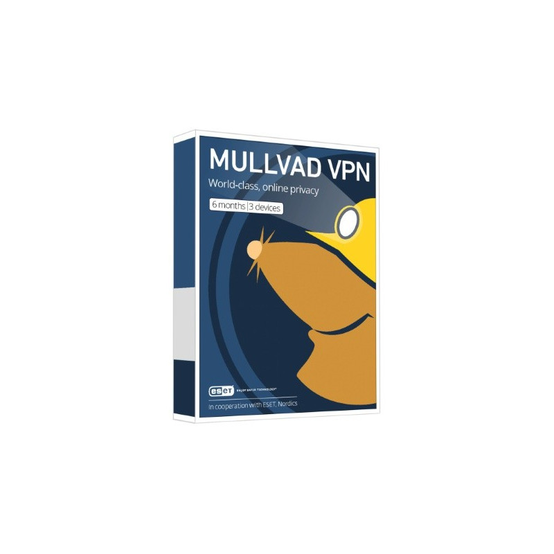 Software til PC - Mullvad VPN för 3 användare i 6 månader