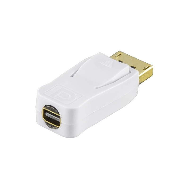Skærmkabel & skærmadapter - MiniDisplayPort till DisplayPort-adapter
