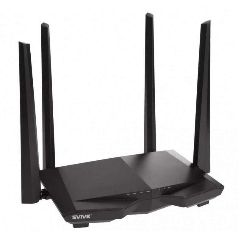 Router 450+ Mbps - Svive trådlös dual band AC-router