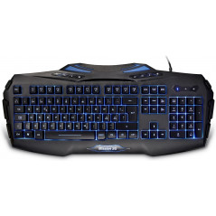 Gamingtastaturer - Gaming-pakke med tastatur, mus, headset og musemåtte