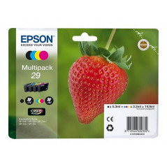 Blækpatron EPSON 29 sort og farve