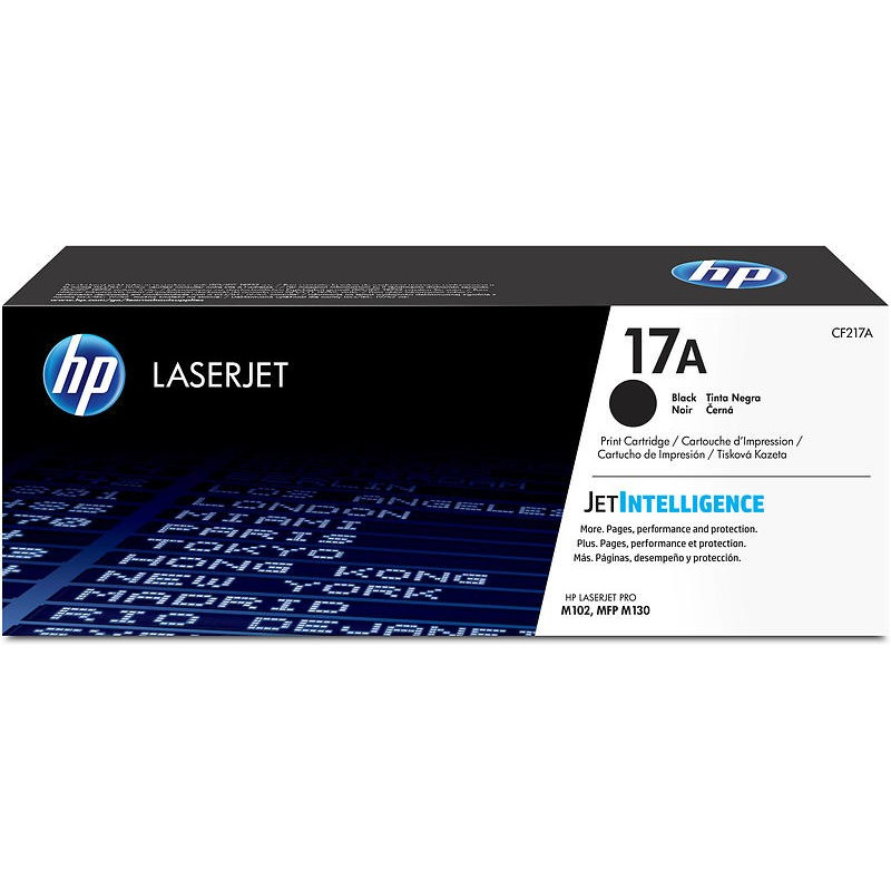Printertilbehør - HP toner 17A till laserskrivare