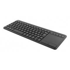 HTPC - Deltaco trådløst tastatur med mousepad/trackpad/touchpad