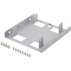 Harddiske til lagring - Monteringsramme til 2x 2,5" diske i 3,5" bays
