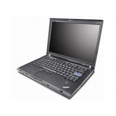 Brugt laptop 14" - Lenovo ThinkPad T61 (beg med dåligt batteri)