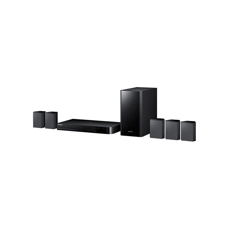 TV og lyd - Samsung 5.1 hemmabiosystem med Blu-ray och 3D (Tilbud)