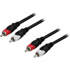 Deltaco lydkabel 2x RCA