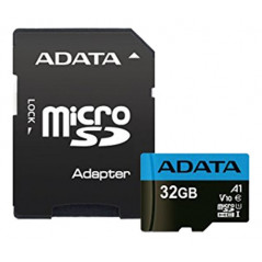 Hukommelseskort - Adata microSDHC + SDHC 32GB (Class 10)