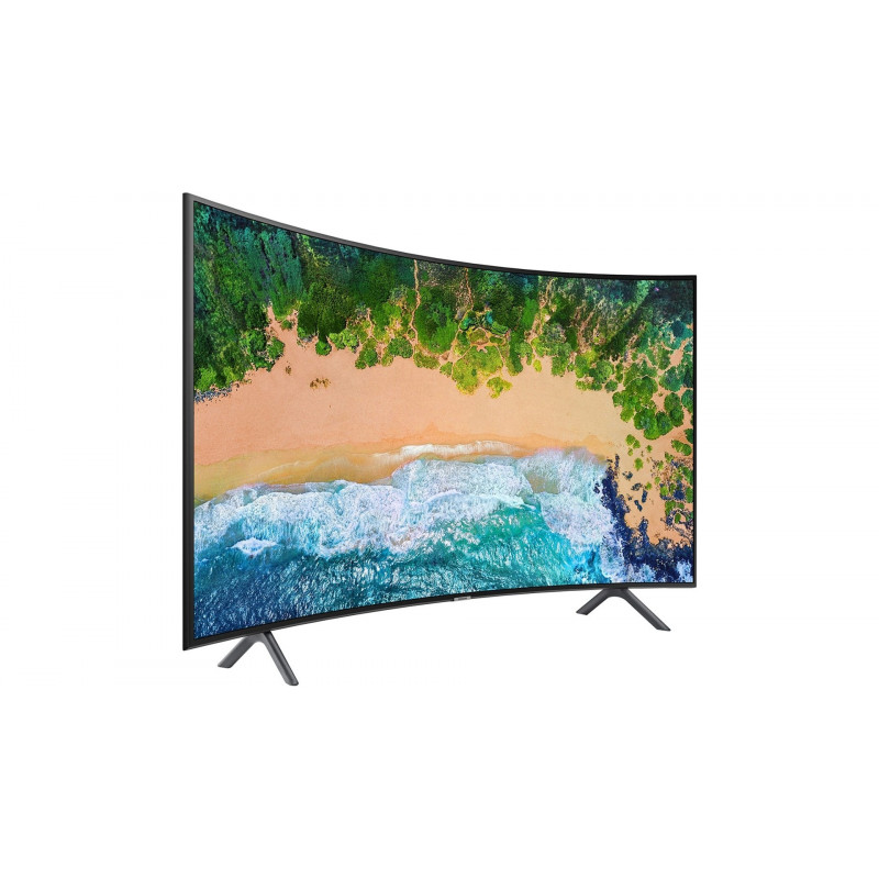 Billige tv\'er - Samsung 55-tommers Curved UHD 4K Smart-TV