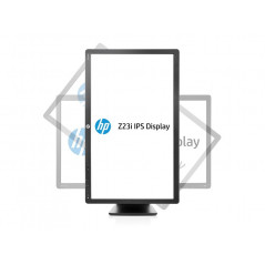 Brugte computerskærme - HP Z23i 23-tommer IPS-skærm (brugt)