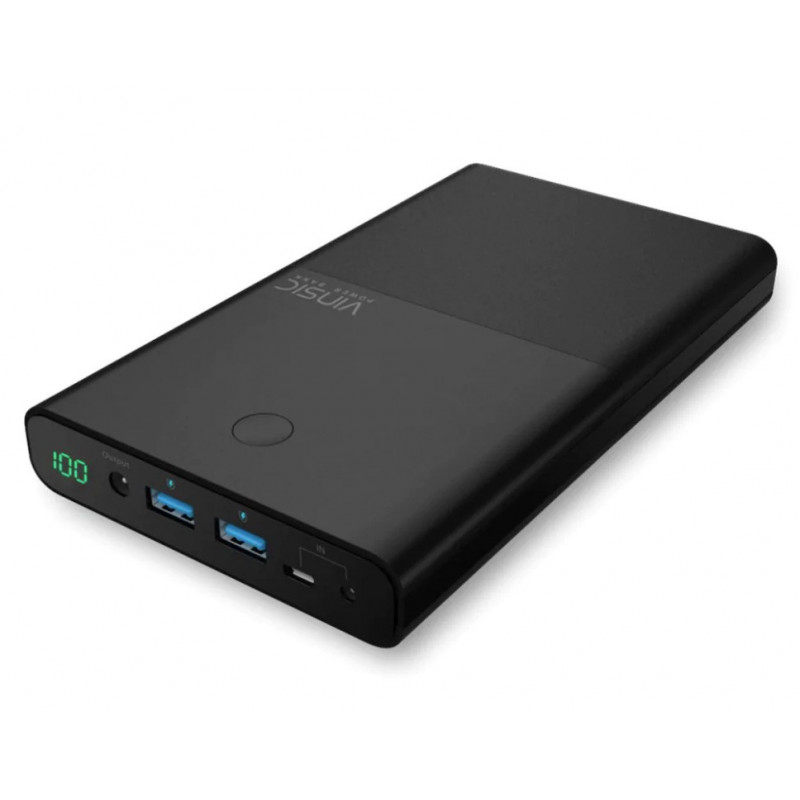 Portable batterier - Vinsic Powerbank 30000mAh för laptops