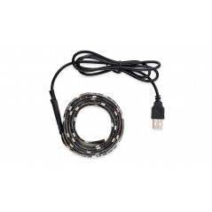 Sjove gadgets & gaver! - Selvklæbende 1 meters USB-drevet RGB-LED-lyskæde