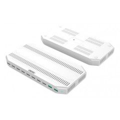 Hurtigladende usb-ladestation med 10 usb-porte