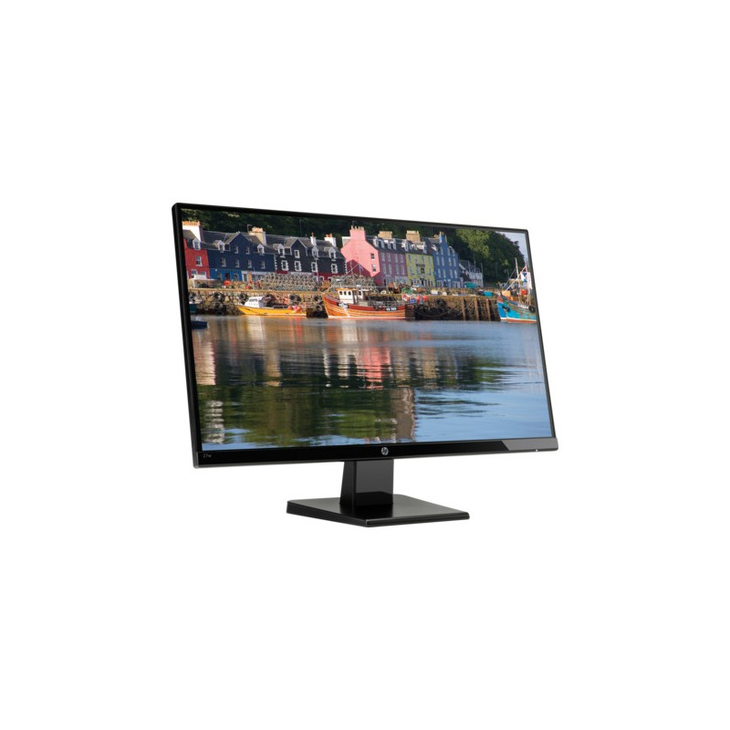 Computerskærm 25" eller større - HP 27w LED-skærm med IPS-panel