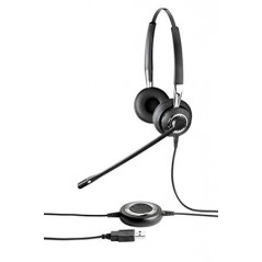 Brugt - Jabra Biz 2400 headset med USB-tilslutning (brugt)