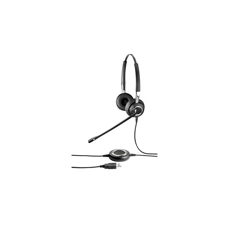 Brugt - Jabra Biz 2400 headset med USB-tilslutning (brugt)