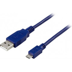MicroUSB kabel, fås i flere farver