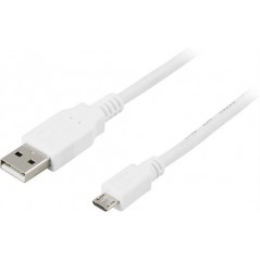USB-kabel og USB-hubb - MicroUSB kabel, fås i flere farver