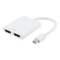 MiniDisplayPort till 2x HDMI-adapter (Tilbud)
