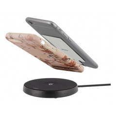 QI-adapter til trådløs opladning, Lightning fra Deltaco