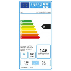 Billige tv\'er - Samsung 55-tums UHD 4K Smart-TV (Tilbud)