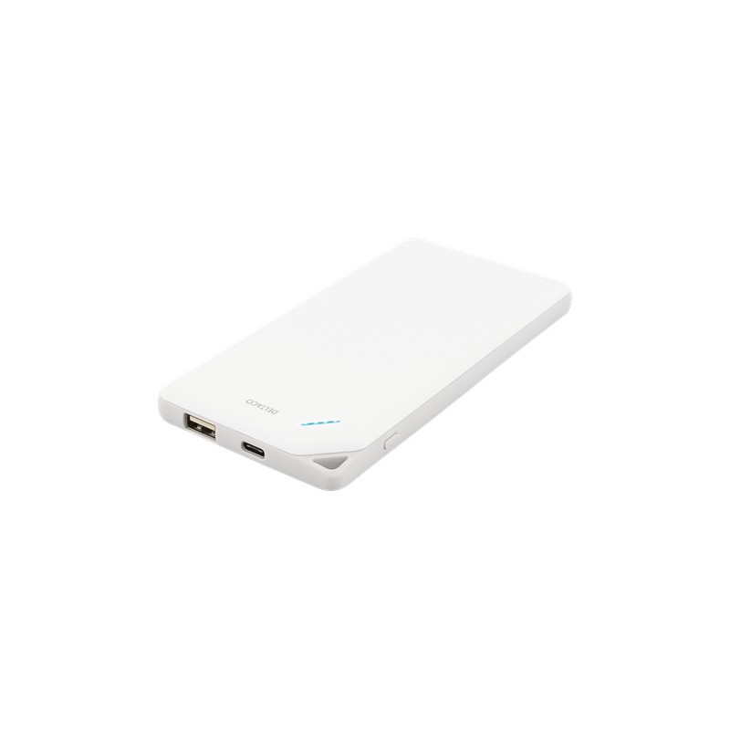 Portable batterier - Superslimmad Powerbank 10000mAh Deltaco